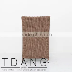 Largo Wicker Dining Chair - Vietnam Poly Rattan - Outdoor Patio Furniture thumbnail-6
