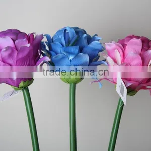 Single Curcuma Alismatifolia Artificial Curcuma Alismatifolia Flower Plastic Curcuma Alismatifolia thumbnail-1