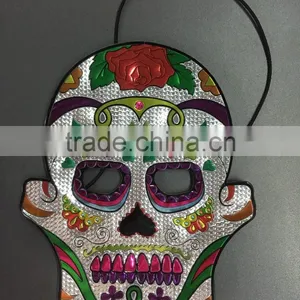 2017 Trending Products Day Of The Dead Fancy Items Party Mask By Pu Leather Fabri thumbnail-1