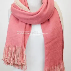 Soft Winter Knitted Pashmina Scarf Shawl Wholesale thumbnail-2
