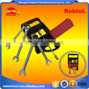 5 in 1 Set Kit Ratchet Wrench Flexible Head Gear Spanner Combination Torque Chrome Vanadium Auto Repair Two Way thumbnail-6