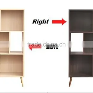 Colorful Metal 3 Tier Book Storage Shelf Magazine Display Rack DIY Bookcase thumbnail-2