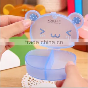 Custom Promotion 3 Compartment Plastic Pocket Pill Box,custom Cartoon Plastic Pocket Pill Box,custom Plastic Pill Box Suppplier thumbnail-3