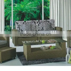Green Wicker Furniture thumbnail-1