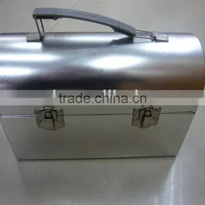 Dome Shaped Metal Lunch Tin Box thumbnail-1