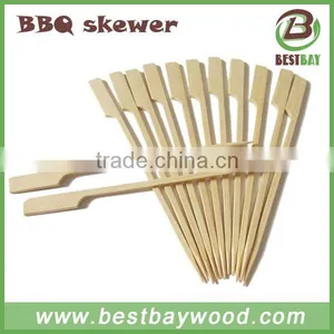 Factory Direct Sell Flag Shape Bamboo Paddle Skewer 15cm thumbnail-6