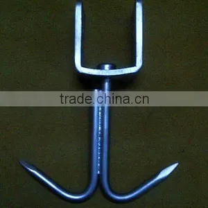 Stainless Steel Heavy Duty Meat Hook Double thumbnail-1