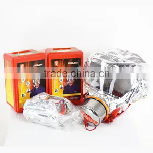 Global Hot Sale Fire Emergency Escape Fire Equipment Anti Smoke Gas Mask Fire Escape Mask Smoke Hood thumbnail-5