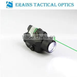 Compact Glock Pistol and Full Size Handgun Fittable Subzero Work Aluminium Tactical 220 Lumens LED Light With Green Laser Sight thumbnail-1