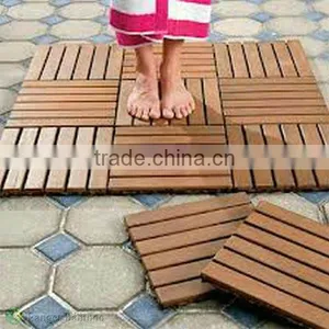 Outdoor Strand Woven Bamboo Decking Tile Unit Carbonized Color-KE-OS0825 thumbnail-1