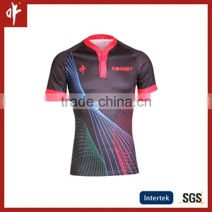 New Zealand Rugby Shirt, Custom Blank Rugby Jersey Made in China thumbnail-5