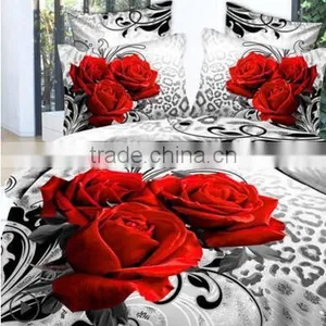 High Quality Home 100%cotton Digital Printed Bed Sheet thumbnail-2