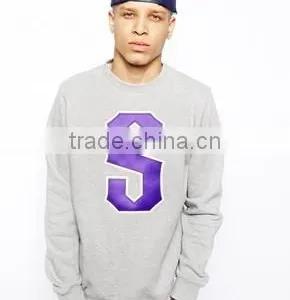 Plain Custom Fashion Crewneck Sweatshirt thumbnail-3