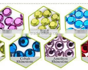 Crystal Clear Hotfix Flat Back Rhinestone thumbnail-4