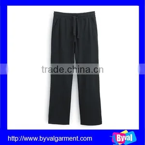 2015 OEM Wholesale Mens Solid Color Sports Gym Trousers With Side & Back Pockets thumbnail-3