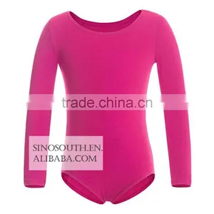 2017 Wholesale Kids Girl's Dance Long Sleeve Toddler Leotard Gymnastics thumbnail-1