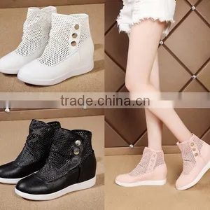 Zm50243b Height Increasing Women Shoes Summer New Style Hollow Out Breathe Lady Shoe thumbnail-4