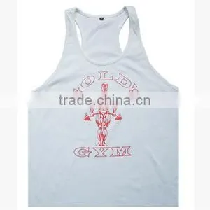 Gym Stringer Tank Top Men Bodybuilding Clothing and Fitness Mens Sleeveless Shirt Sports Vests Cotton Singlets Muscle Tops thumbnail-4