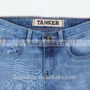 S1115K Girls Kid Children Stretchable Waistband Indigo Washed Denim Jeans thumbnail-3
