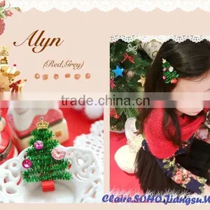 Wholesale Christmas Tree Hair Accessories Hair Clips thumbnail-1
