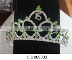 New Coming High Quality Bride Wedding Tiaras And Crown thumbnail-1