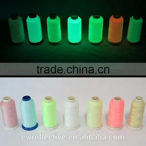 Colorful 150D Polyester Glow in the Dark Knitting Yarn for Children Socks thumbnail-1