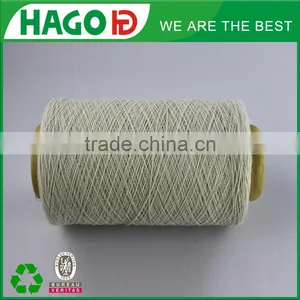 Sale Undyed Ne20s Recycled Cotton Yarn for Weaving Towel Sock Yarn Knitting thumbnail-3
