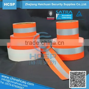 Warning Fire Resistance Reflective Fabric and Nomex Flame Retardant Reflective Fabric thumbnail-1