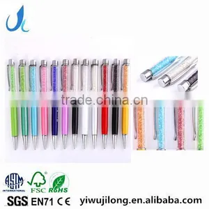 Latest New Modern Promotional Crystal Metal Ball Pen Gift thumbnail-1