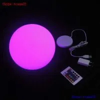 Outdoor Led Waterproof Light Floating Ball Changing Color thumbnail-3