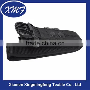 OEM Ajustable Military Police Tactical Belt Cotton Fabric Braided Belts thumbnail-4