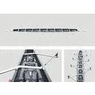 8 Man Rowing Boat Recreational Sculling Boats With Aluminium Wing thumbnail-1