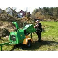 Wood Chipper With 22hp Diesel Engine CE Approved thumbnail-1