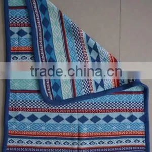 Super Soft Bamboo /cotton Knitted Baby Wool Throw Blanket thumbnail-2