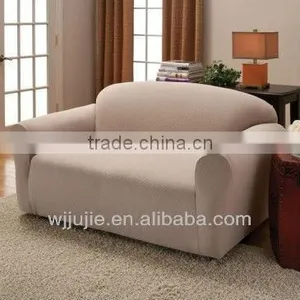 Stretch Suede Fitted Loveseat Cover thumbnail-3