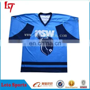 Fast Break Men's Ice Hockey Jersey With Sublimation Printing /Custom Ice Hockey Garment With Polyester Fabric thumbnail-1