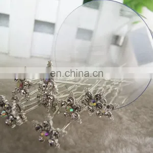 Crystal Women Bun Wedding Decorative Hairpin Hair Pin Sticks thumbnail-5