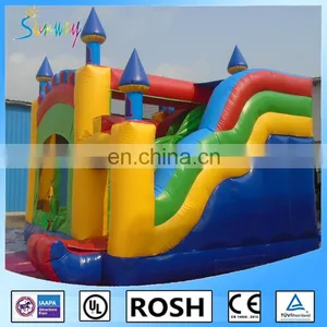 SUNWAY Custom Design Giraffe Inflatable Air Castle for Kits thumbnail-2