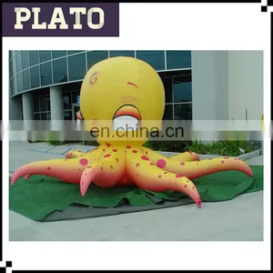 Hot Inflatable Octopus Sea Animal Water Toys , Inflatable Animal Model for Sale thumbnail-1