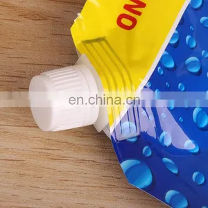 Squeeze Refillable Plastic Packaging Spout Pouches for Chemical Industry Bag thumbnail-4