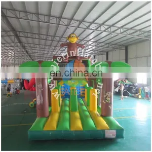 Jungle Inflatable Obstacle Course thumbnail-1