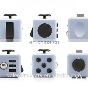 Hot Sell 2017 Wholesale Factory Price New Desk Toy Anti Stress Fidget Cube Toy thumbnail-4