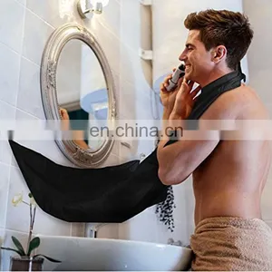 Hot Sale Man Beard Bib Bathroom Beard Apron For Man Beard Catcher Waterproof Floral Cloth Household Cleaning Protections thumbnail-1