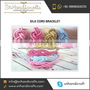 Unique High Quality Silk Cord Bracelet at Best Price thumbnail-1