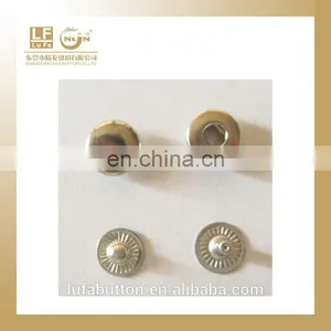 #304 Stainless Steel Rustproof Spring Snap Button thumbnail-1