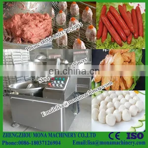 Speed Fast Frozen Meat Cutter Machine/meat Bowl Cutter thumbnail-1