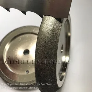 CBN Grinding Wheels for Band Saw Blades - Zoe@moresuperhard.com thumbnail-1