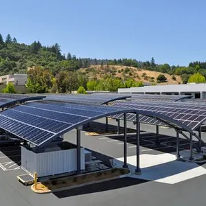 Suitable For Hospital Stainless Steel Solar Power Carport thumbnail-2