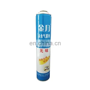 Hebei Aerosol Tin Can With Printing for Insecticide Spray 750ml Empty Cans thumbnail-3