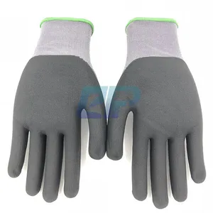 34-874 15G Nylon Spandex Liner Nitrile Micro-Foam Coated Super Touch Grip Gloves thumbnail-3